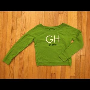Golly Hicks Green Crew Neck Sweatshirt